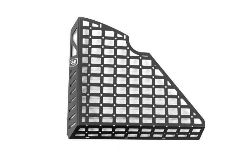 Jeep Wrangler JK Rear Window Molle Panels - DV8 Offroad - Pocketed - Micro-texture Black Powder Coat - `07-`18